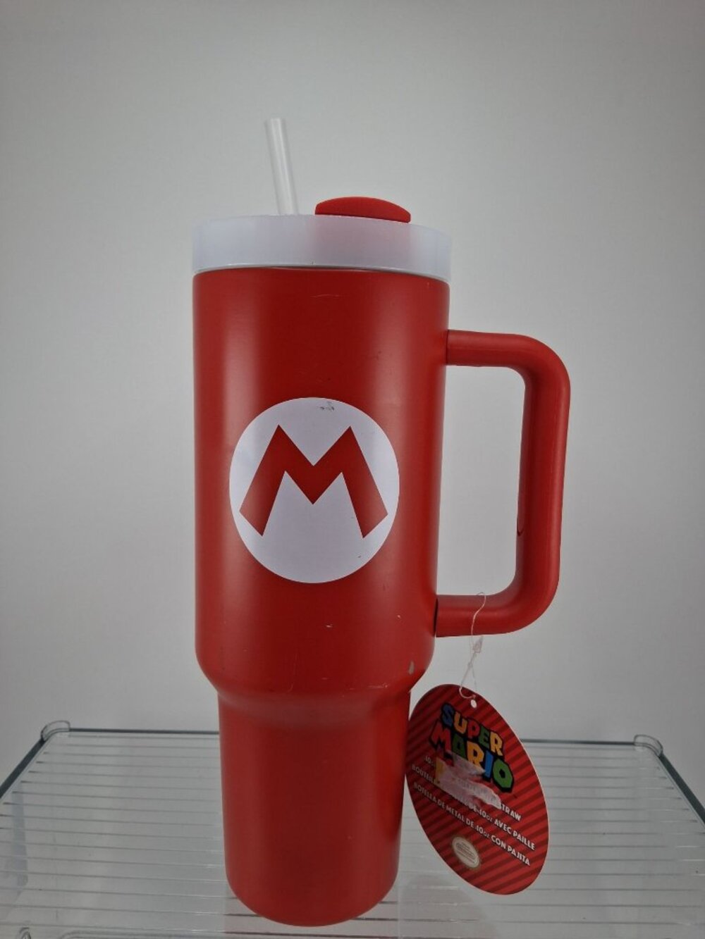 Nintendo Stainless Steel 40oz Mario Tumbler